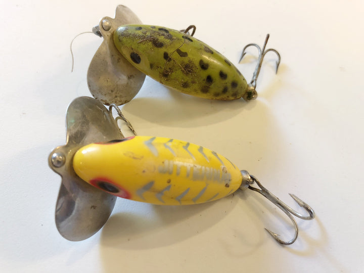 Arbogast Tiny Jitterbugs Lot of Two