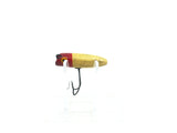 Paw Paw Groove Head Minnow Fly-Lure, Red White Color