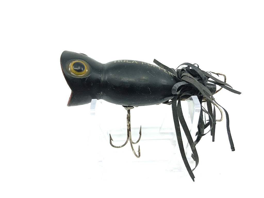 Arbogast Hula Popper Black Color