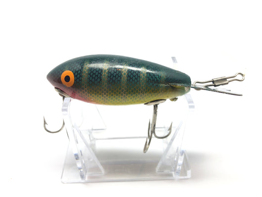 Bomber Wooden Lure in Green Perch Color