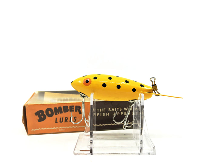Wooden Bomber 500 Series 539 Yellow Black Spots Color with Box