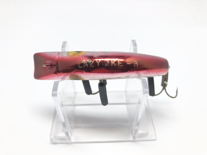 Lazy Ike 3 Metallic Red Color Tough Ike