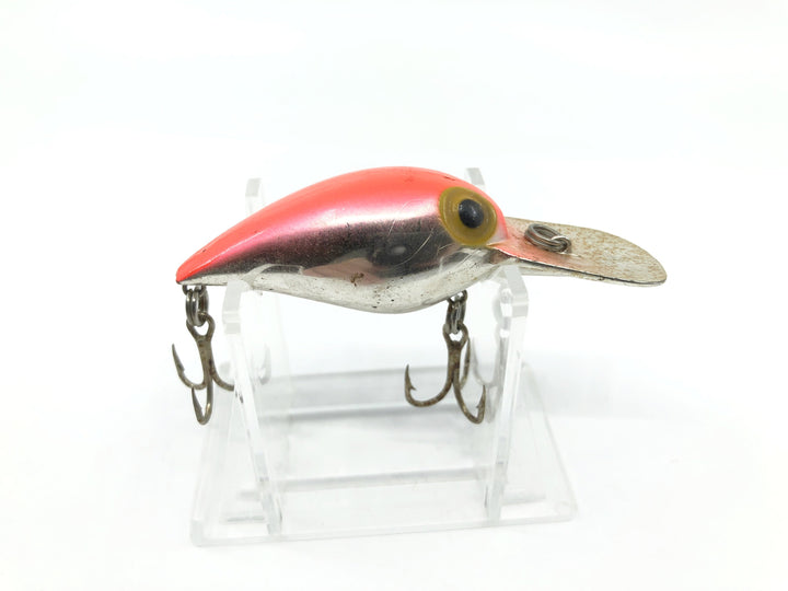 Storm Wiggle Wart Color V108 Metallic Silver Fluorescent Red Back