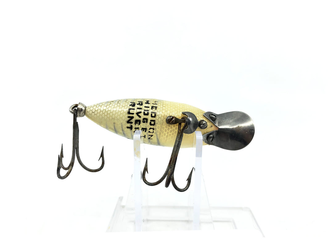 Heddon Midget River Runt Spook 9010 XRW White Shore Minnow Color