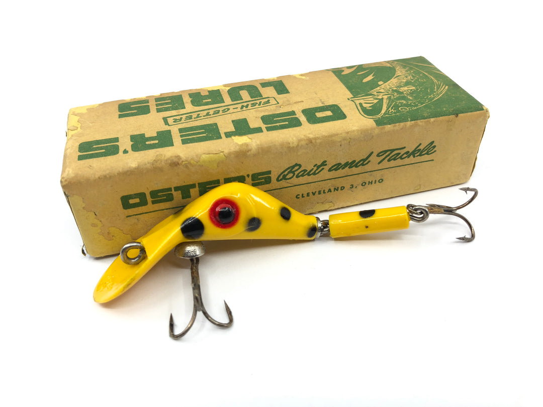 Oster's Lures Jointed Tuffe Minnow Vintage Lure with Box