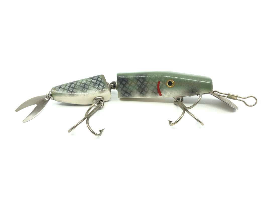 Alzbaits Jointed Pikie Metal Tail Musky Lure Scale Finish