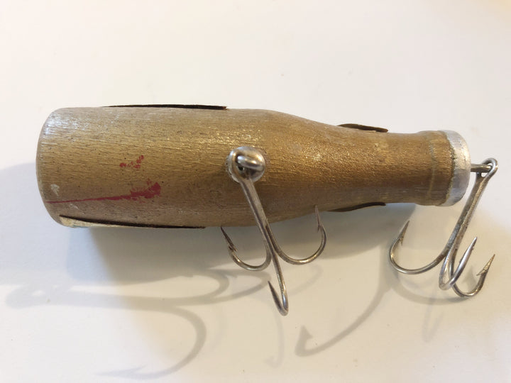 Jamison Lure Company Miller High Life Wooden Bottle Fishing Lure