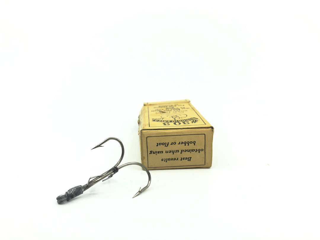 Vintage P & K Minnow-Saver Hooks Size 3/0 with Box