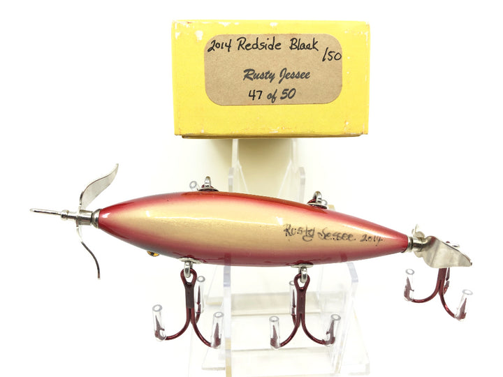Rusty Jessee Killer Baits Model 150 Minnow in Redside Black Color 2014