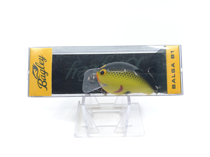 Bagley B1 Square Bill Chartreuse Shad Color BB1-CSD New in Box OLD STOCK2