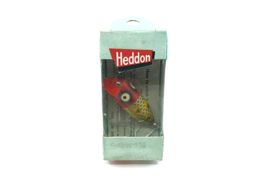 Heddon Tiny Lucky 13 370 JRH Frog Scale Red Head Color with Box