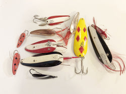 3 LURE LOT Fred Young BIG O LURE Phillips CRIPPLED KILLER Arbogast  SPUTTERBUZZ
