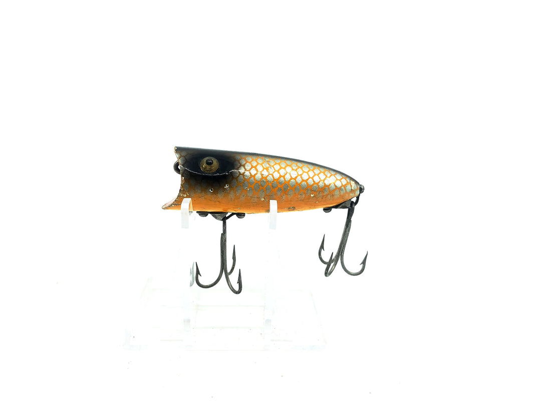 Heddon Wooden Baby Lucky 13 PG Golden Shiner Color
