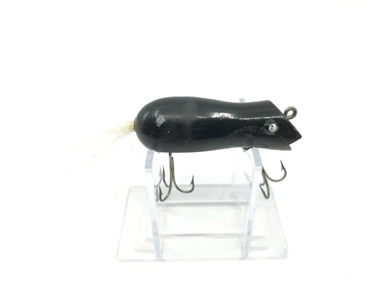 Creek Chub Mouse 6380 Black with White Tail
