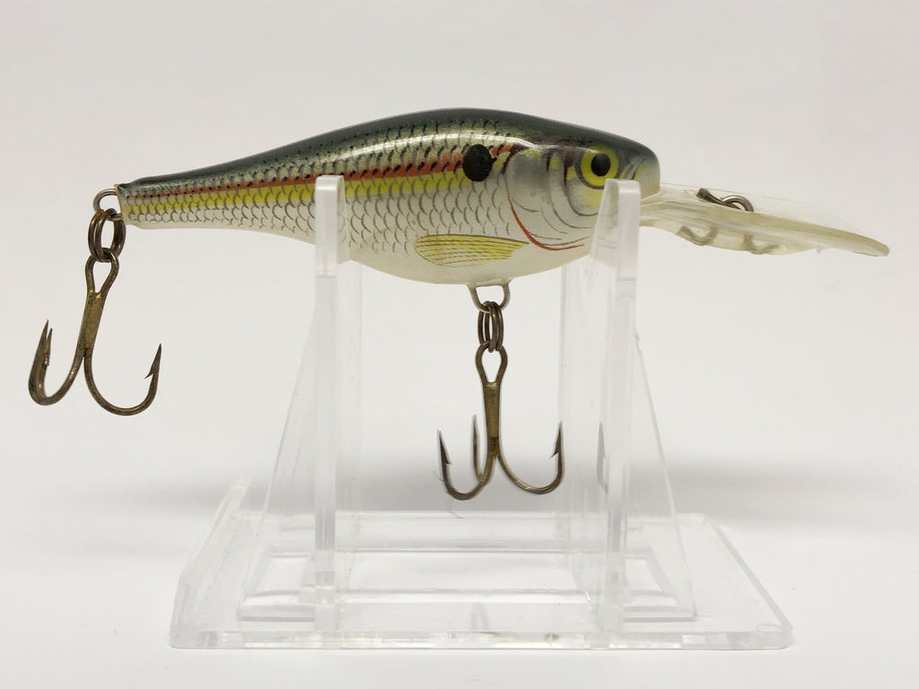 Small Rapala Lure Shad Colored with Red and Yellow Stripe My Bait Shop, LLC