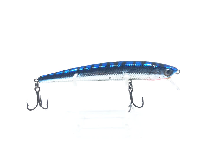 Bagley Top Gun #4 Blue and Silver with Black Ribs Color