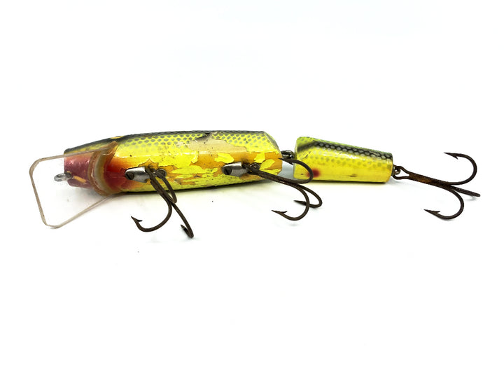 Wiley Jointed 6 1/2" Musky Killer in Lemon Lime Striper Color