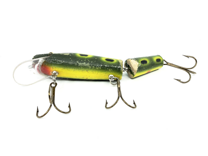 Wiley 6 1/2" Jointed Musky King Jr. in Frog Color Early Model