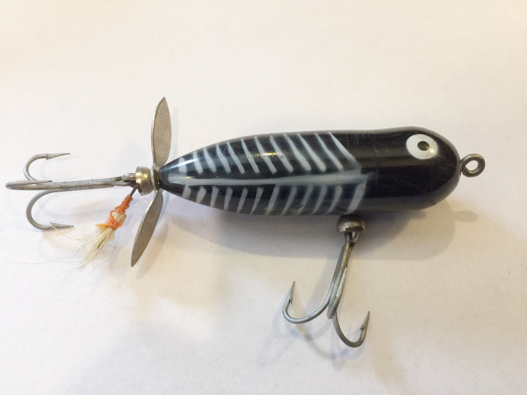Heddon Baby Torpedo Black Shore Color