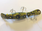 Drifter Tackle The Believer 8" Jointed Musky Lure Weed Frog Pattern