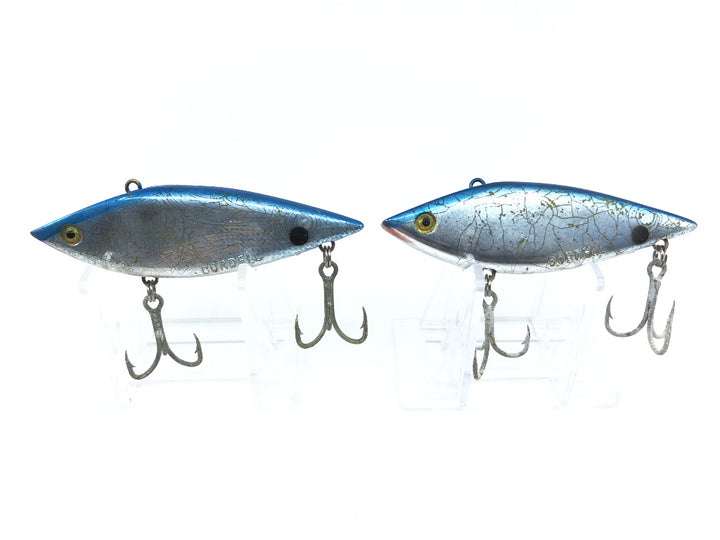 Cordell Spot Lure Color 2256 Chrome Sides Blue Back Lures Lot of Two