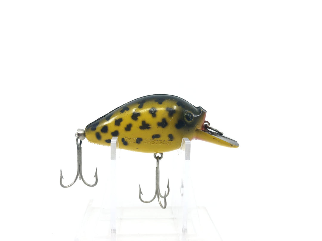 Fred Arbogast Pug Nose Yellow Coachdog Color
