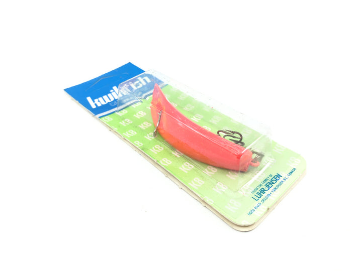 Kwikfish K8 Color 913 Flo Red Fire (RF) New on Card Old Stock