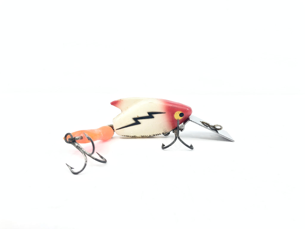 Heddon Firetail Sonic RH Red Head White Body Color