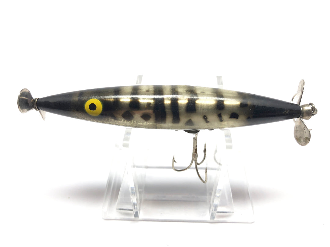 Heddon Dying Flutter Black Silver Color