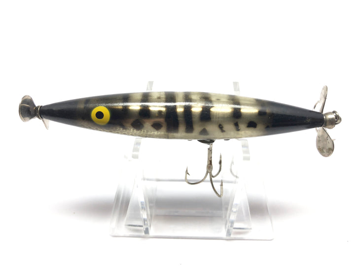 Heddon Dying Flutter Black Silver Color