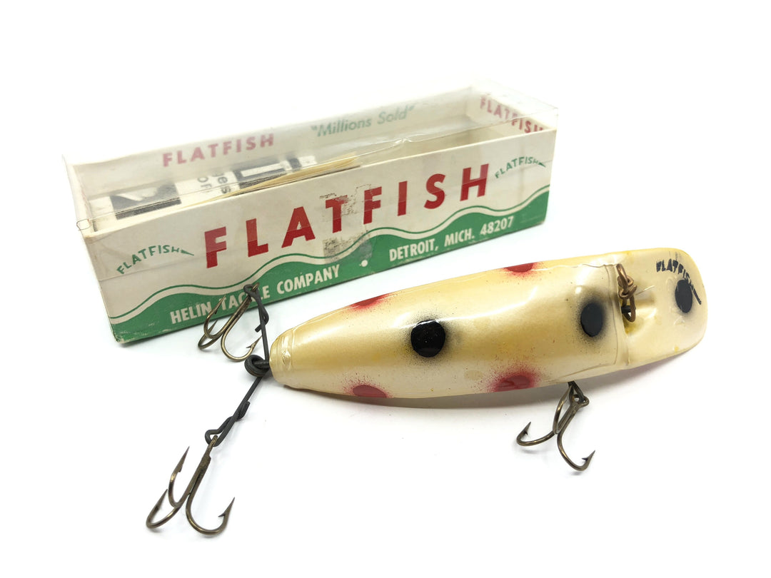 Helin Musky Flatfish M2 YEP Yellow Spotted New in Box