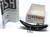 Helin Flatfish F7 Black with Orange Spots and Box