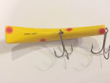 Lazy Dazy Musky Sized Yellow with Red Dots Color