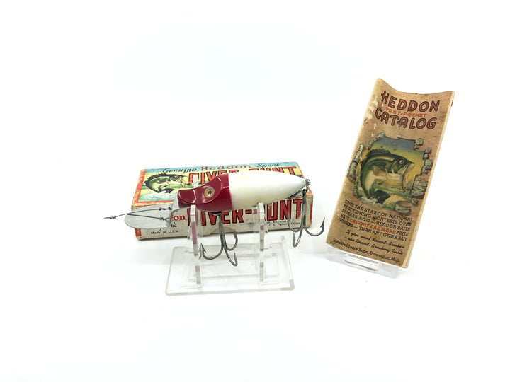 Heddon Go Deeper River Runt D-9110-RH Red Head White Color with Box