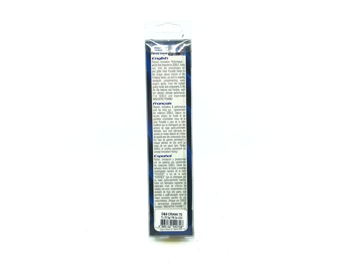 Sebile D & S Crank Mat Brown/Red Crawdad Color in Box