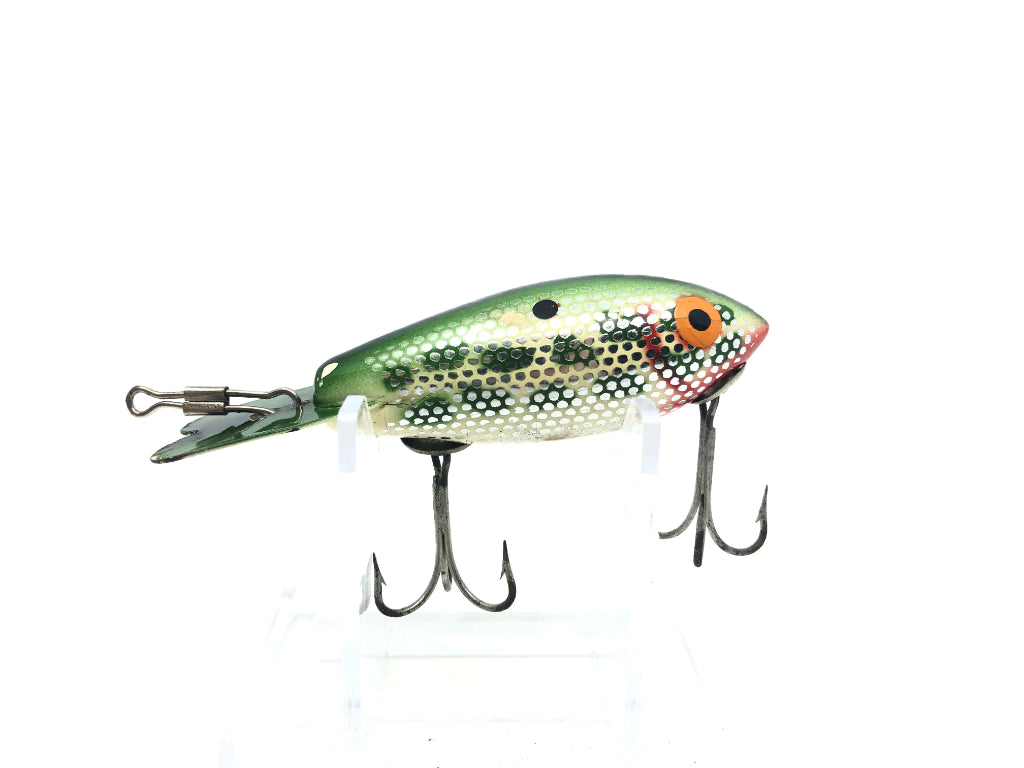 Wooden Bomber 400 Series 483 Metascale Green Back Shad Color
