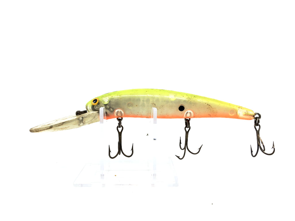 Bomber Long A 25A Green Back/Orange Belly Prism Flash Color Screwtail
