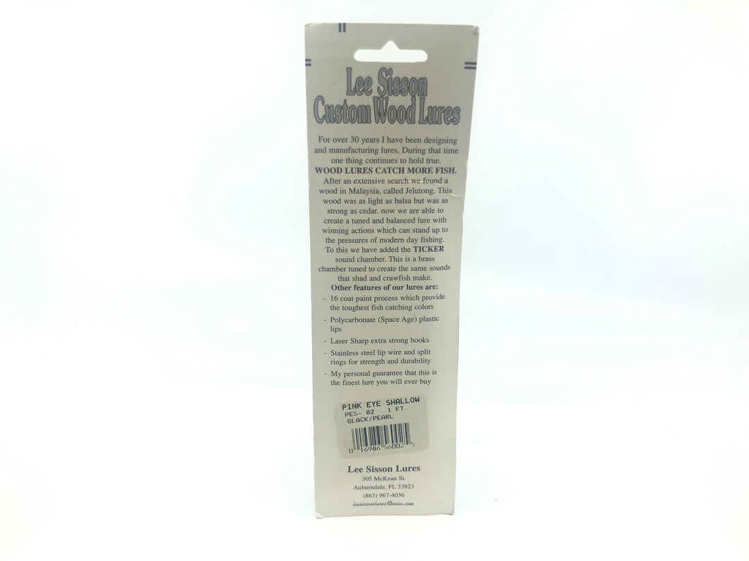 Lee Sisson Black and Silver Scale Color New on Card