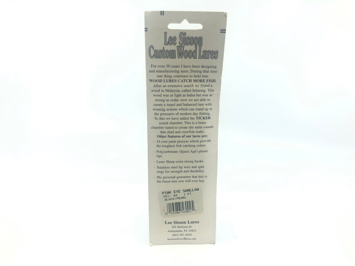 Lee Sisson Black and Silver Scale Color New on Card