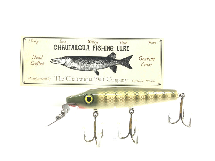 Chautauqua Piko Plug Classic Pike Color Discontinued 2017 DEEP Model Special Color