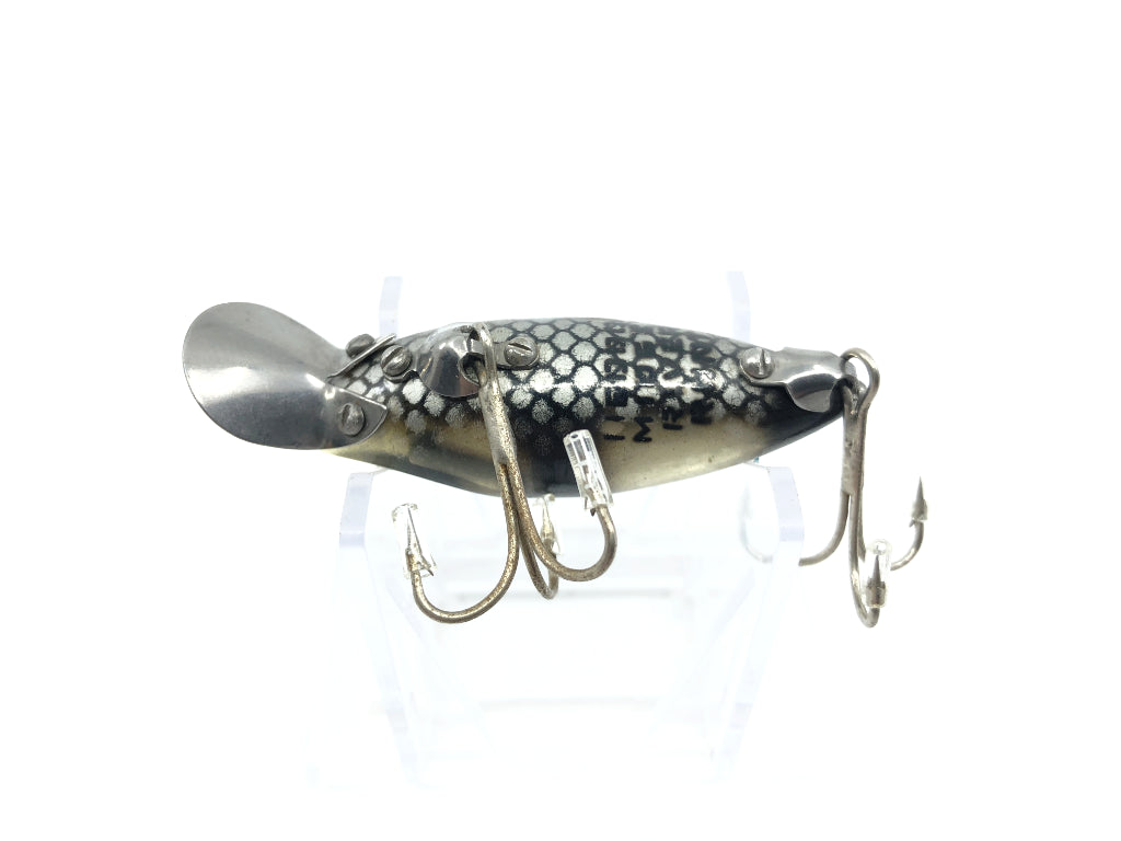 Heddon Midget River Runt Fish Flash 9010FF-SB Gold Reflector Black Scale