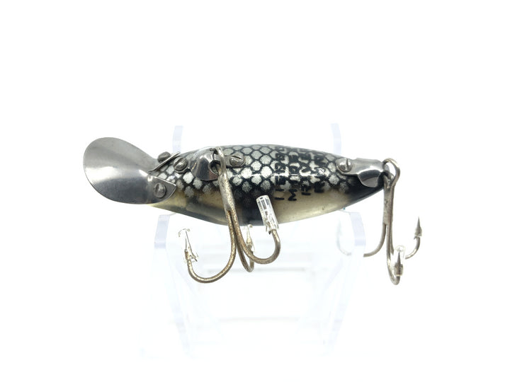 Heddon Midget River Runt Fish Flash 9010FF-SB Gold Reflector Black Scale