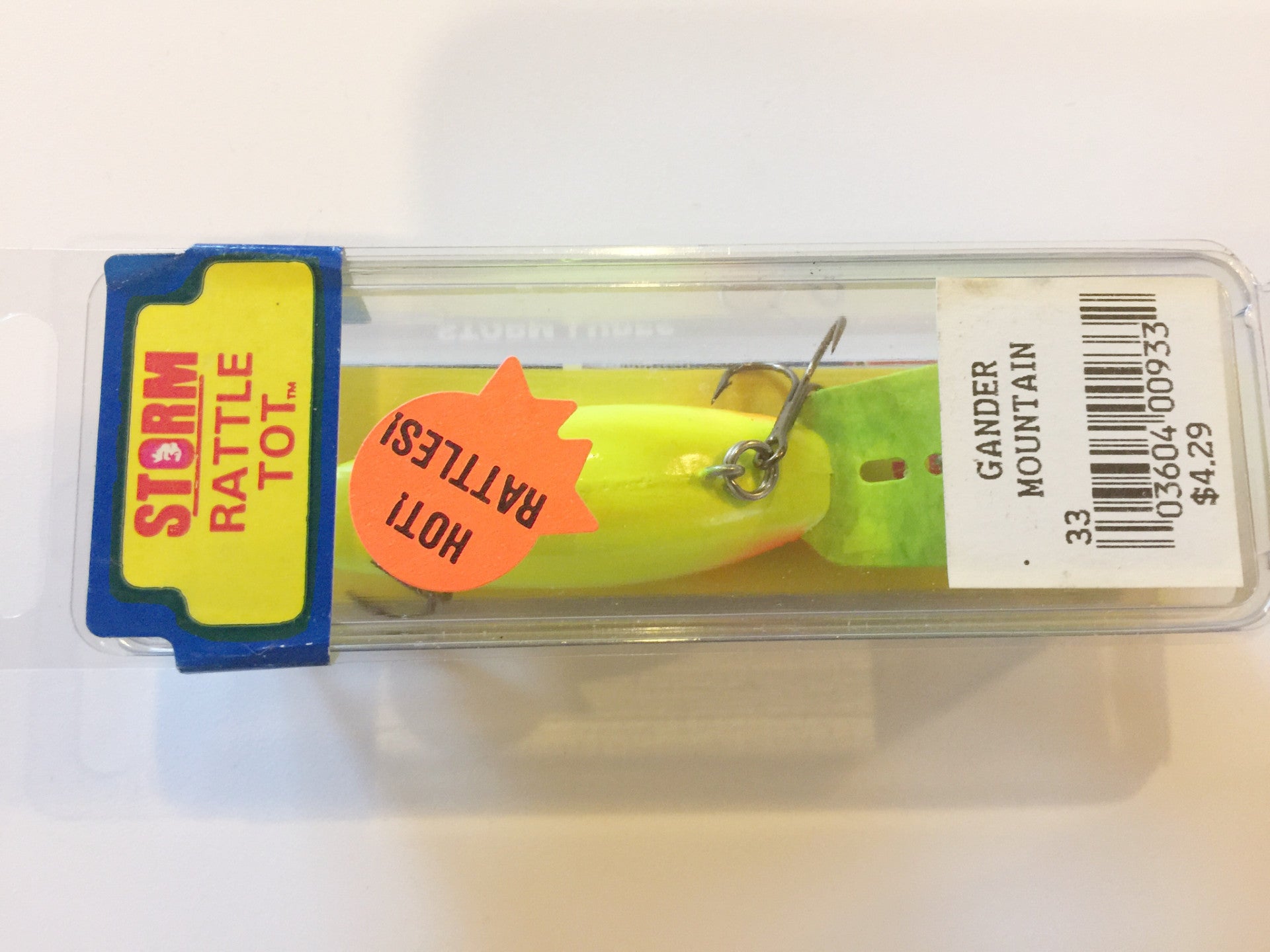 Storm Rattle Tot NIB Solid Chartreuse – My Bait Shop, LLC