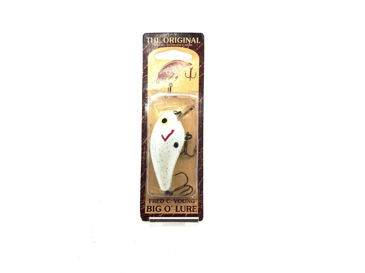 Cotton Cordell Fred Young Original Big-O Wooden Lure Ghost Shad Color on Card