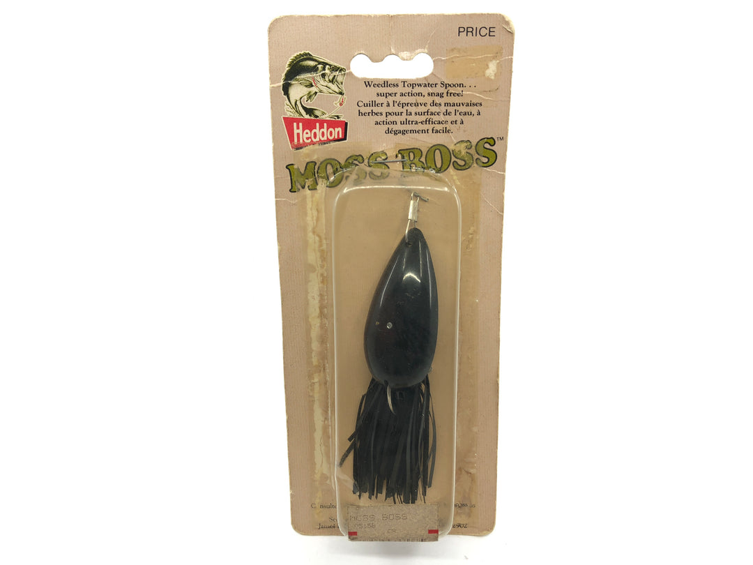 Heddon Moss Boss on Card Black Color