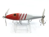 Chautauqua Injured Minnow in Red and White Color