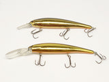 Two Large Unmarked Gold Lures
