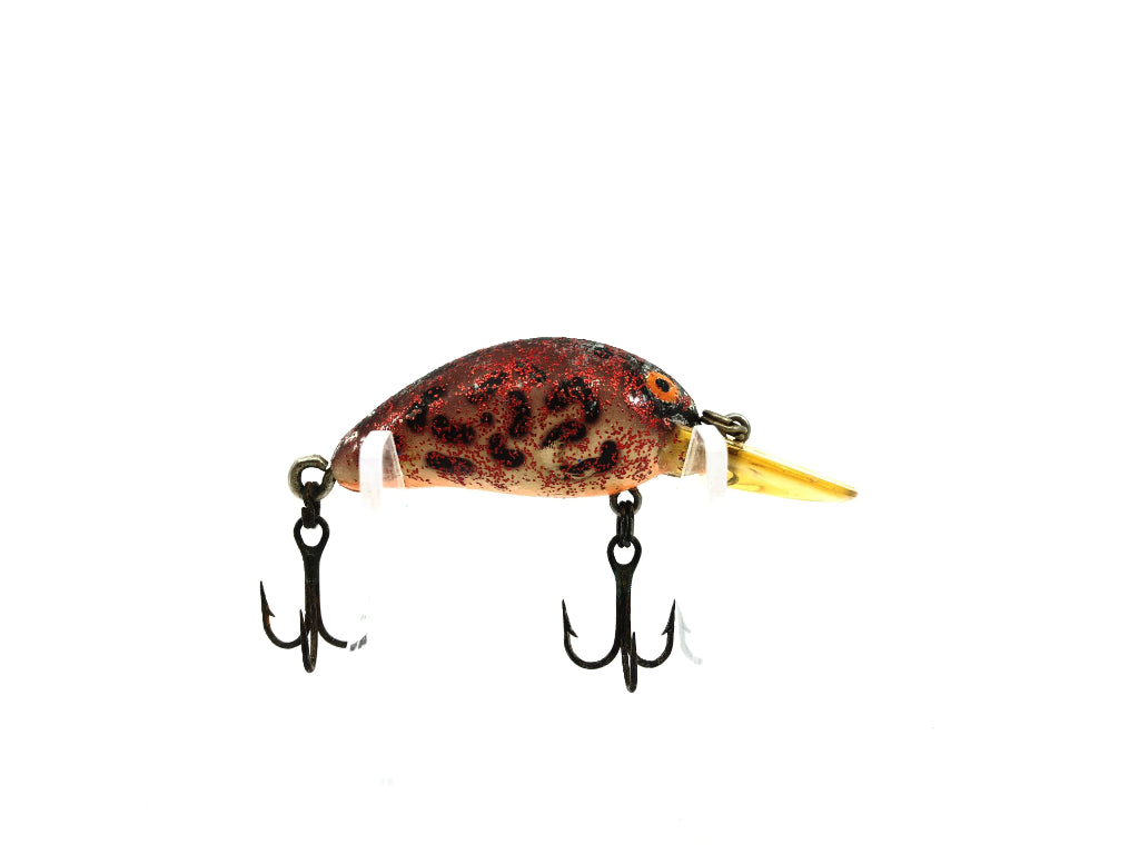 Bomber Model A 5A BSBO Light Crawdad Orange Belly with Glitter Screwtail