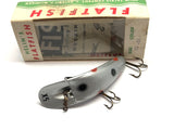 Helin Flatfish X5 Silver with Black and Red Spots