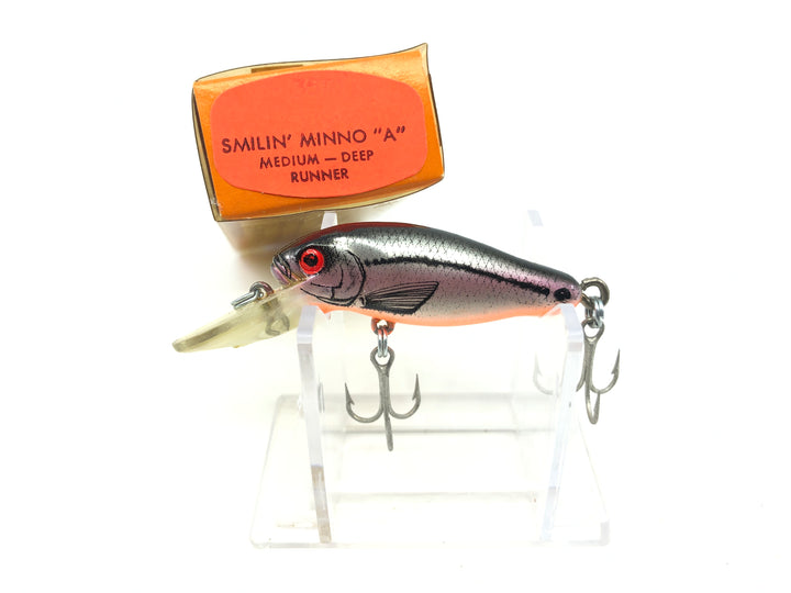 Bomber Smilin' Minno 35AX33 Silver Side Minnow Orange Belly Color with Box